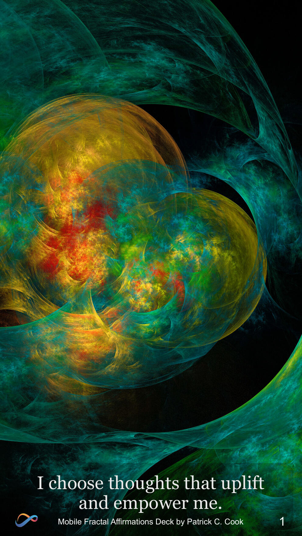 Page 7 of the February issue of Math Art for Mindfulness