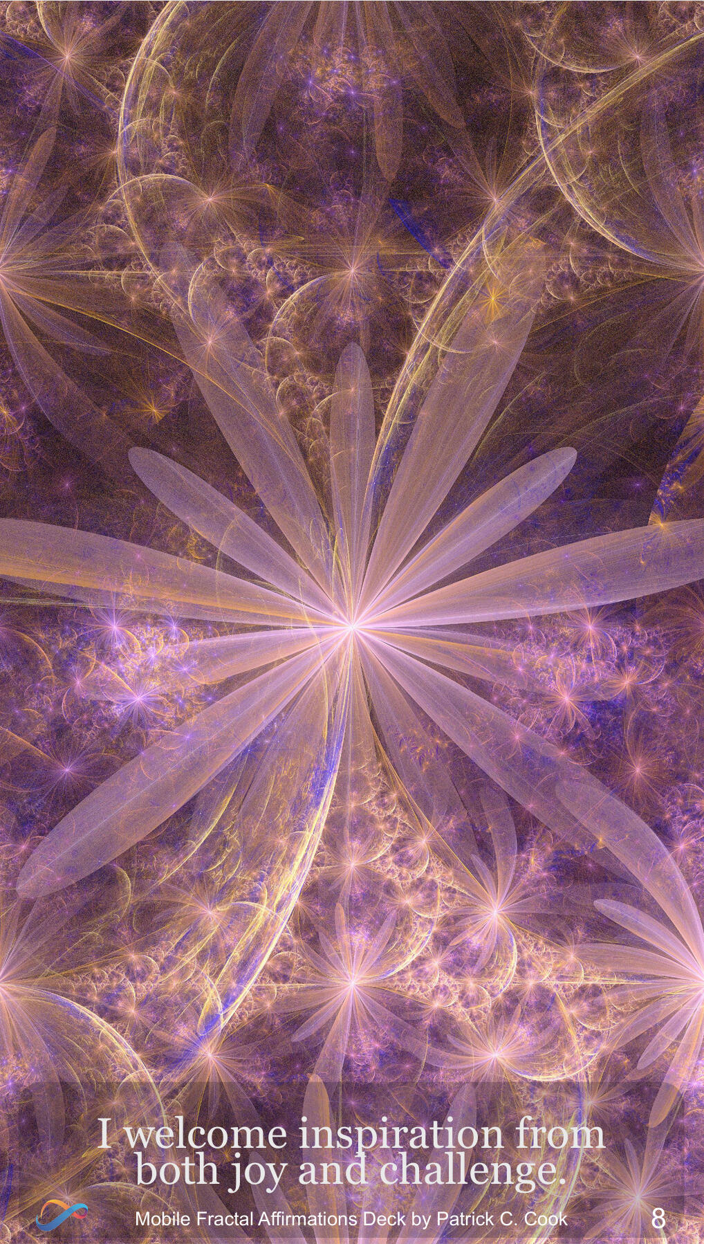 Page 7 of the February issue of Math Art for Mindfulness